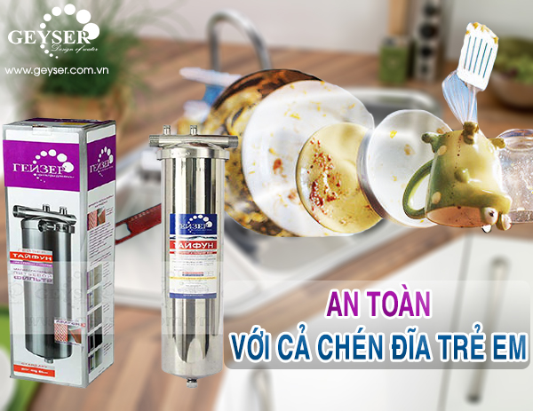 An toàn với chén dĩa