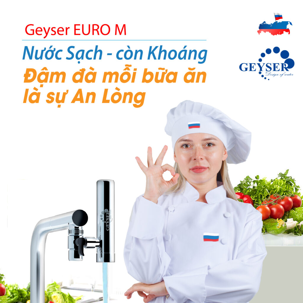 Geyser EURO M mỗi bữa ăn