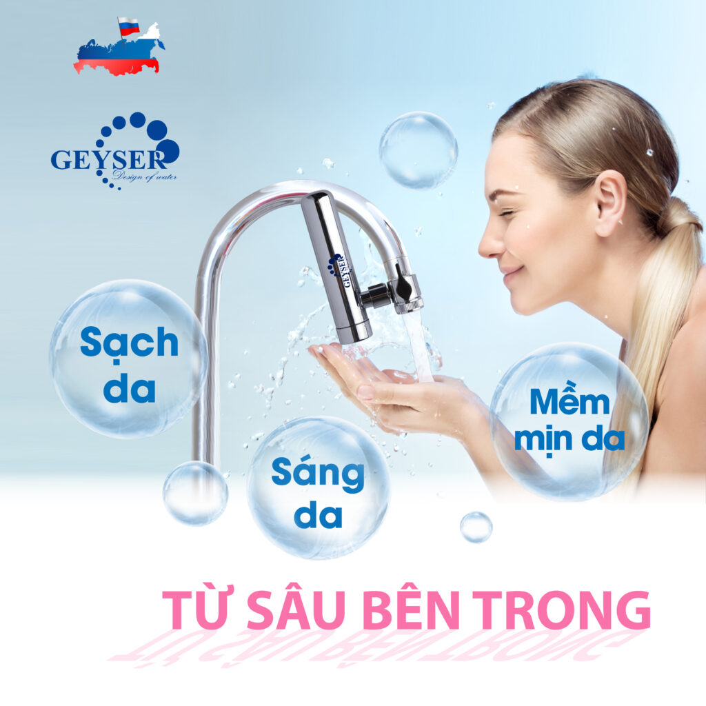 vòi Geyser EURO M giúp làm đẹp