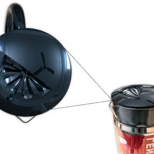 nắp mở bình lọc nước