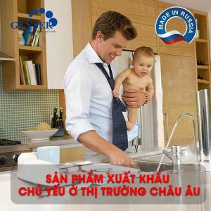 Máy lọc nước Geyser Aqua sản xuất tại châu Âu