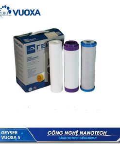 Bộ lõi lọc 123 máy lọc Geyser Vuoxa 5