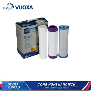 Bộ lõi lọc 123 máy lọc Geyser Vuoxa 5