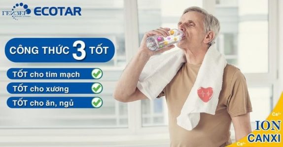 nước ion canxi tốt cho sức khỏe