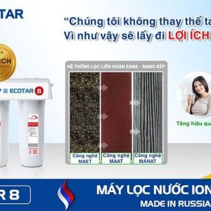 Công nghệ Unitech của dòng máy lọc nước Geyser Ecotar 8