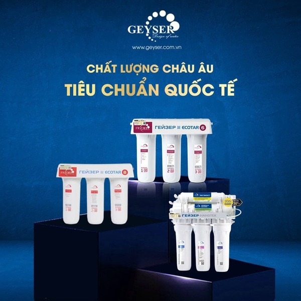 Máy lọc nước Nano Geyser Ecotar 6 và 8