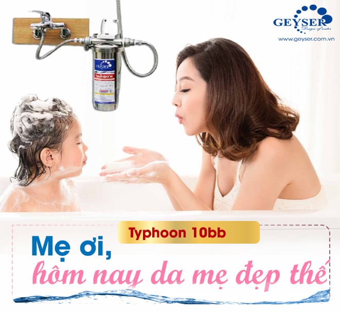 Geyser giúp tăng hiệu quả chăm sóc da