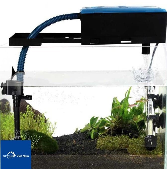 khử clo bằng máy sục khí