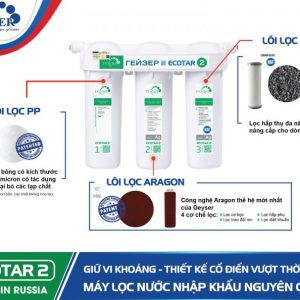 Hệ thống lõi lọc máy lọc Ecotar 2