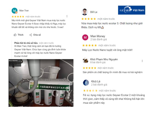 máy lọc nước geyser có tốt không