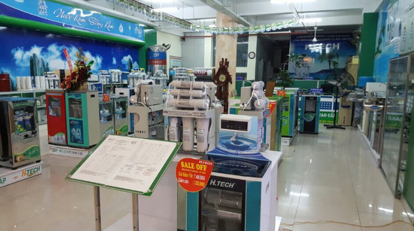 Thị trường máy lọc nước RO vô cùng đa dạng về chủng loại mẫu mã