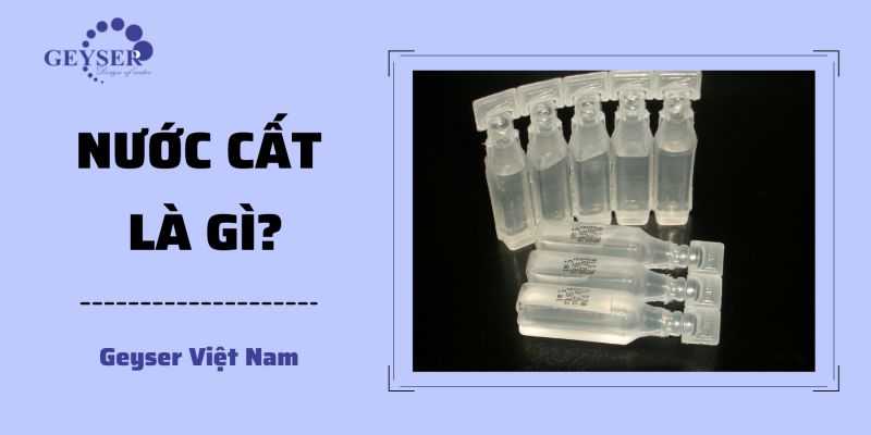 Nước cất có điểm sôi bao nhiêu độ C?
