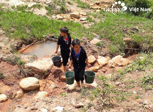 tình trạng thiếu nước sạch ở Việt Nam