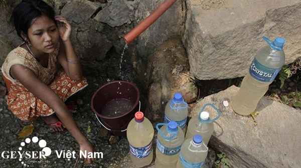 thiếu nước sạch là hiện trạng đáng báo động