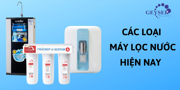 các loại máy lọc nước