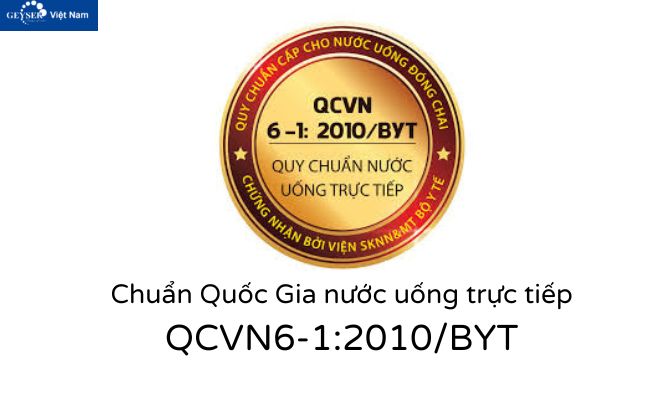 tiêu chuẩn nước uống