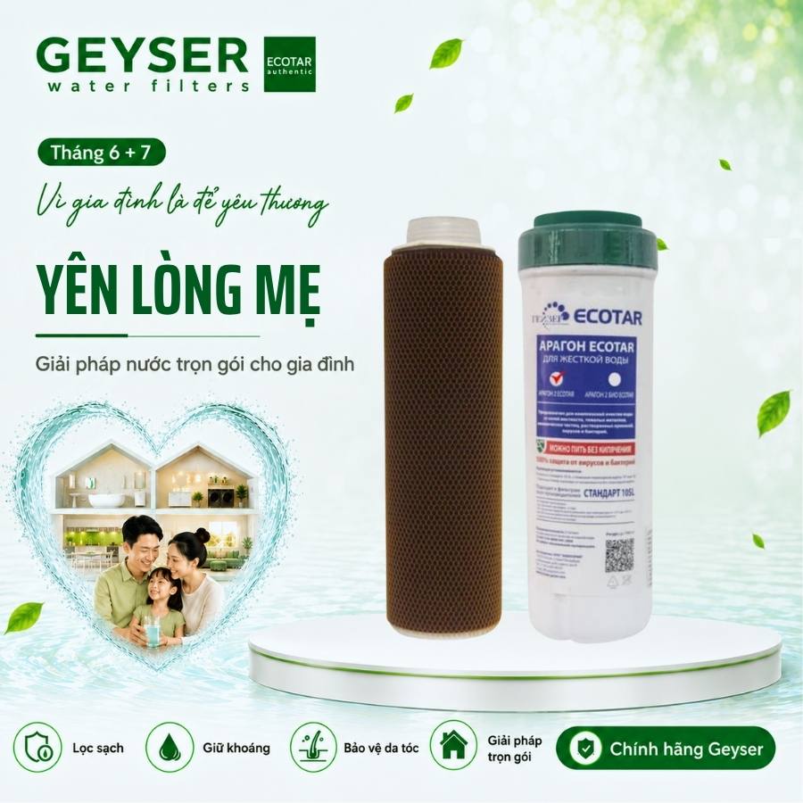 Lõi lọc nước Geyser Ecotar 3 Aragon Ecotar(Ecotar 2)