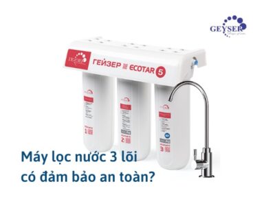 máy lọc nước 3 lõi