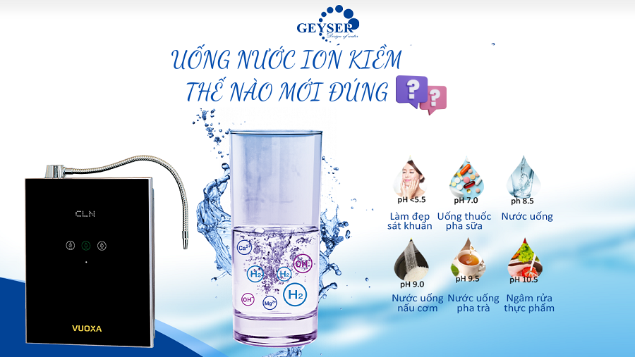 [Không thể bỏ qua] Đừng uống nước ion kiềm nếu không biết điều này