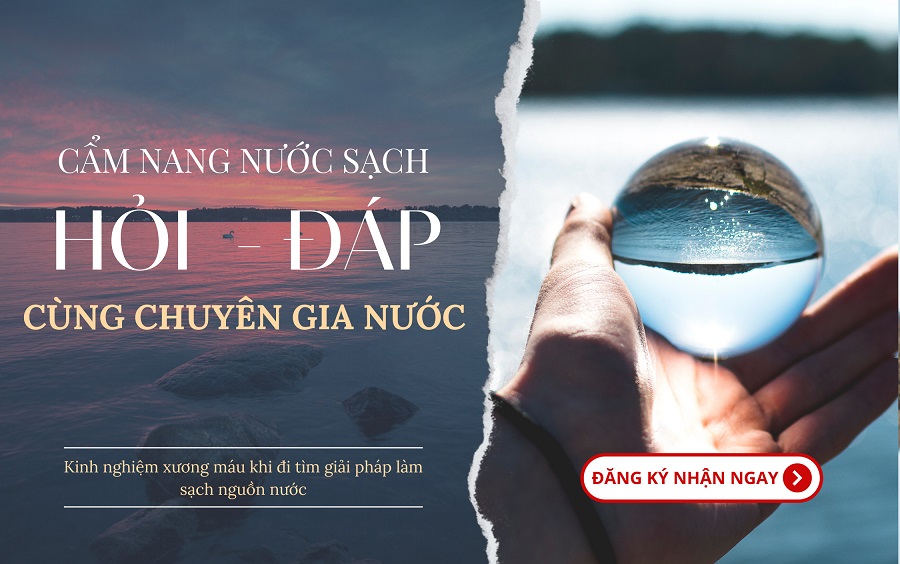 [Hấp dẫn] Qùa tặng ebook miễn phí - 100 câu hỏi - đáp về nước và kinh nghiệm xương máu làm sạch nguồn nước