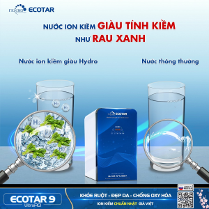 Tính kiềm cao (pH 8.5-9.5) tự nhiên như rau xanh, không sử dụng hóa chất