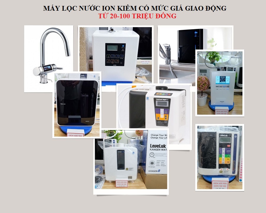 Máy lọc nước ion kiềm nhập khẩu không phải là một sản phẩm tối ưu về GIÁ