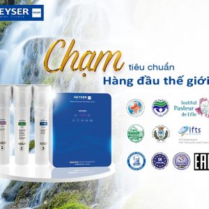 Geyser Ecotar 9 Slim T vượt qua kiểm định các tiêu chuẩn về nước khắt khe số 1 hiện nay