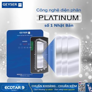 Công nghệ điện phân chuẩn Nhật được ứng dụng, chứng minh lợi ích hơn 100 năm qua