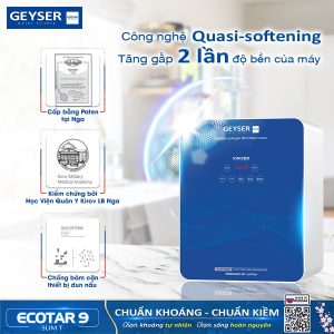 Quasi-Softening chống bám cặn điện cực, tăng gấp 2 lần độ bền máy