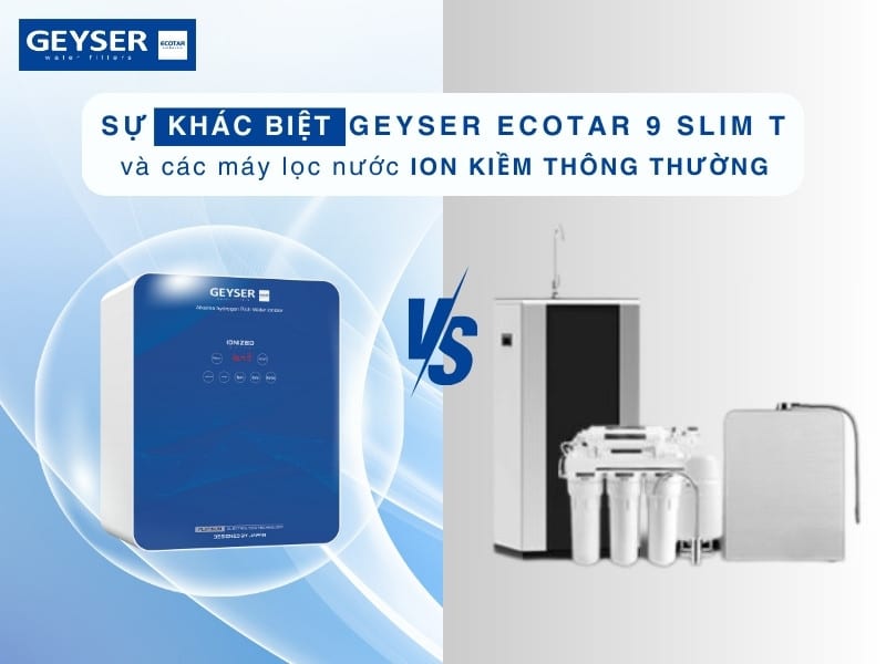 Máy lọc nước Geyser Ecotar 9 Slim T