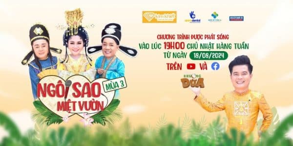 Geyser Việt Nam tài trợ chương trình Ngôi Sao Miệt Vườn