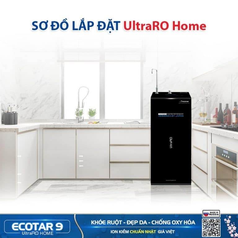 máy lọc nước ion kiềm Geyser Ecotar Ultra RO Home