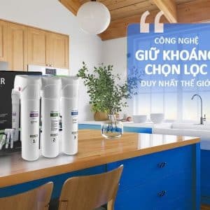 Geyser Ecotar 3 Smart giữ lại các khoáng chất tự nhiên trong nước và chọn lọc các khoáng chất tốt nhất cho cơ thể