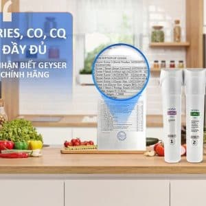 Máy lọc nước Geyser Ecotar 3 Smart chính hãng với đầy đủ CO/CQ và bảo hành