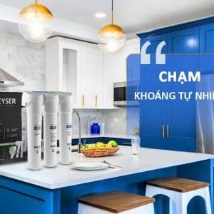 Geyser Ecotar 3 Smart lọc nước sạch đạt chuẩn, giàu khoáng Aragonite tự nhiên