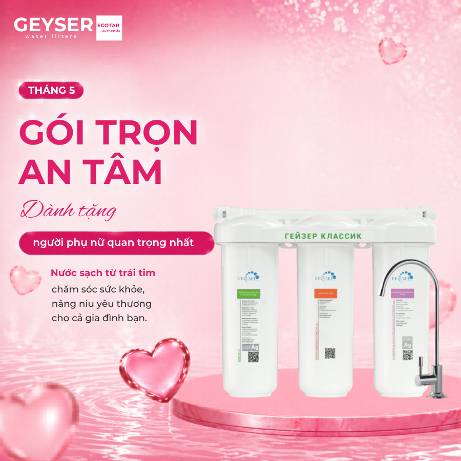 Máy lọc nước nano Geyser Ecotar Classic Universal