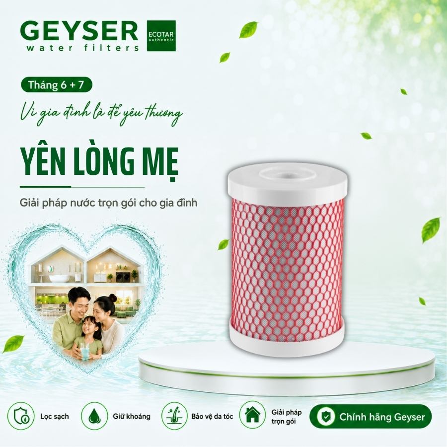 Lõi lọc nước Geyser Aragon Ecotar LUX