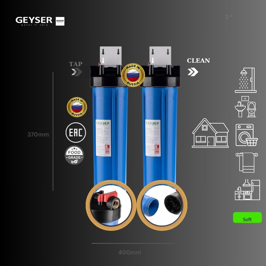 Lọc tổng đầu nguồn Geyser Ecotar Eco nhập khẩu LB Nga Lọc tổng đầu nguồn Geyser Ecotar Eco nhập khẩu LB Nga