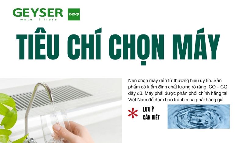 Mua máy từ thương hiệu uy tín để đảm bảo chất lượng