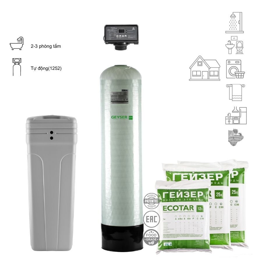Lọc tổng đầu nguồn Geyser Ecotar Aquachief L 632