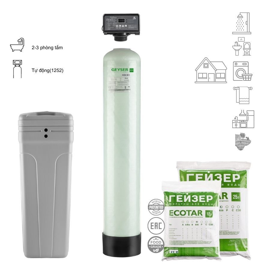 Lọc tổng đầu nguồn Geyser Ecotar Aquachief L432