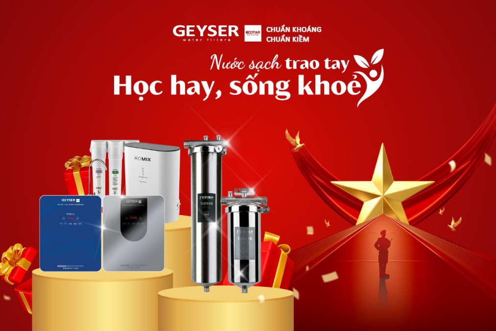 Tháng 9: Tết Độc Lập – Mùa tựu trường – Nước sạch trao tay – Học hay sống khỏe