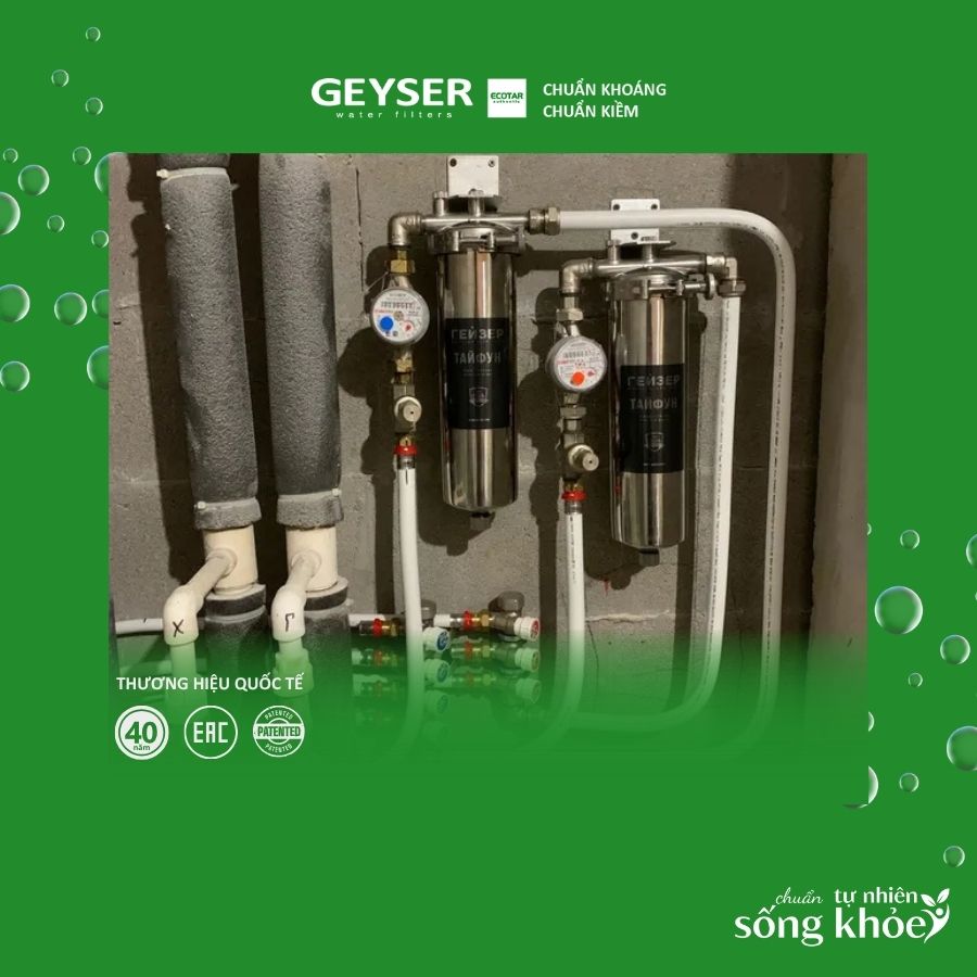 Người dùng nên chọn máy lọc tổng làm từ vật liệu inox 304