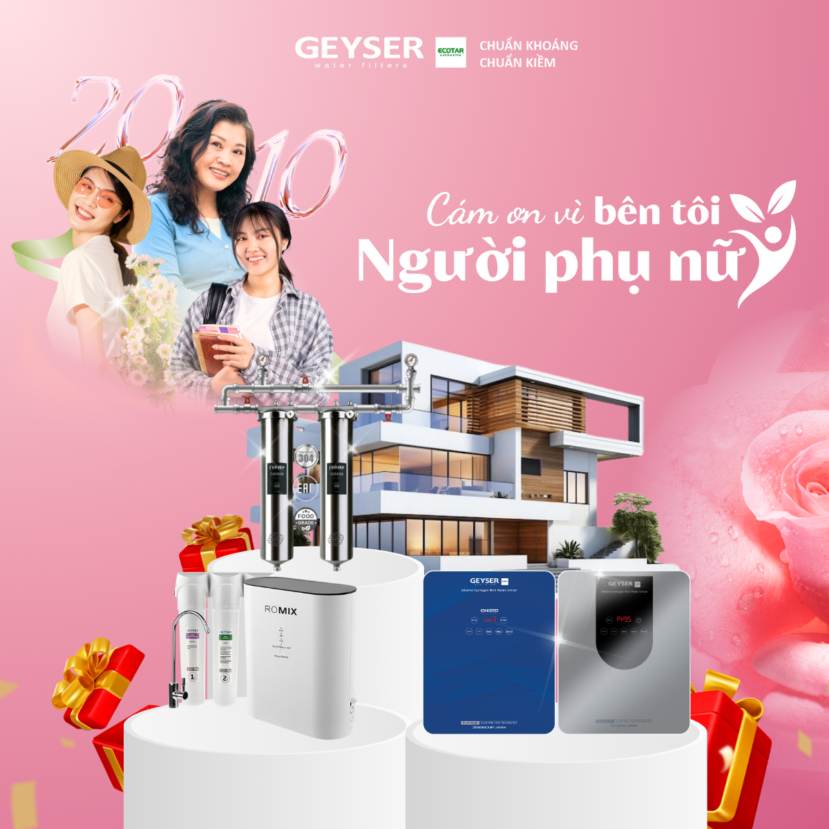 Tháng 10: Gửi ngàn lời yêu thương tới người phụ nữ bên tôi