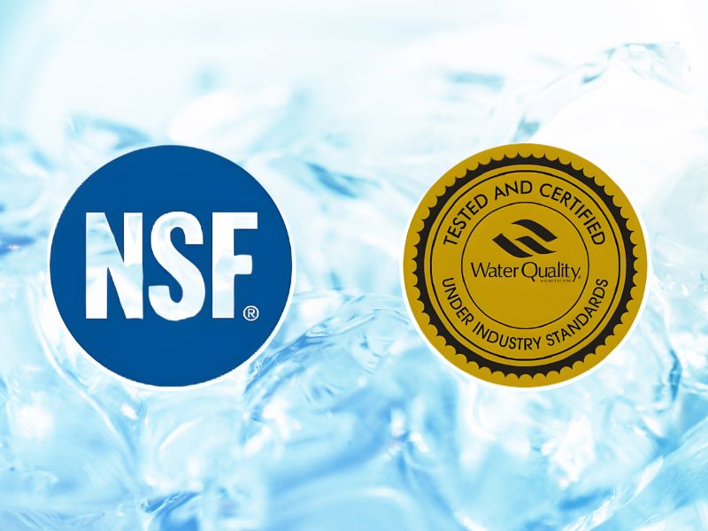 NSF (Mỹ) chứng nhận thiết bị xử lý nước tuân thủ tiêu chuẩn nghiêm ngặt