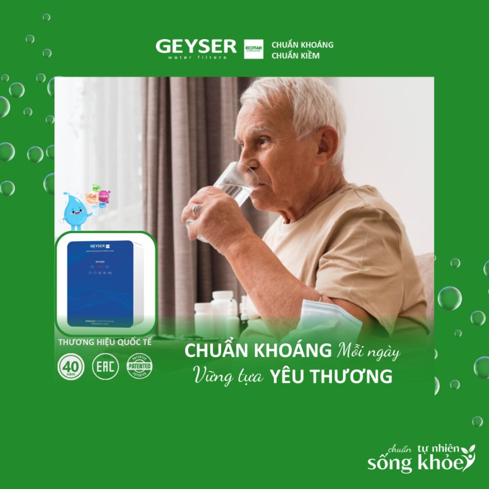 Nước ion kiềm tốt cho sức khỏe tim mạch