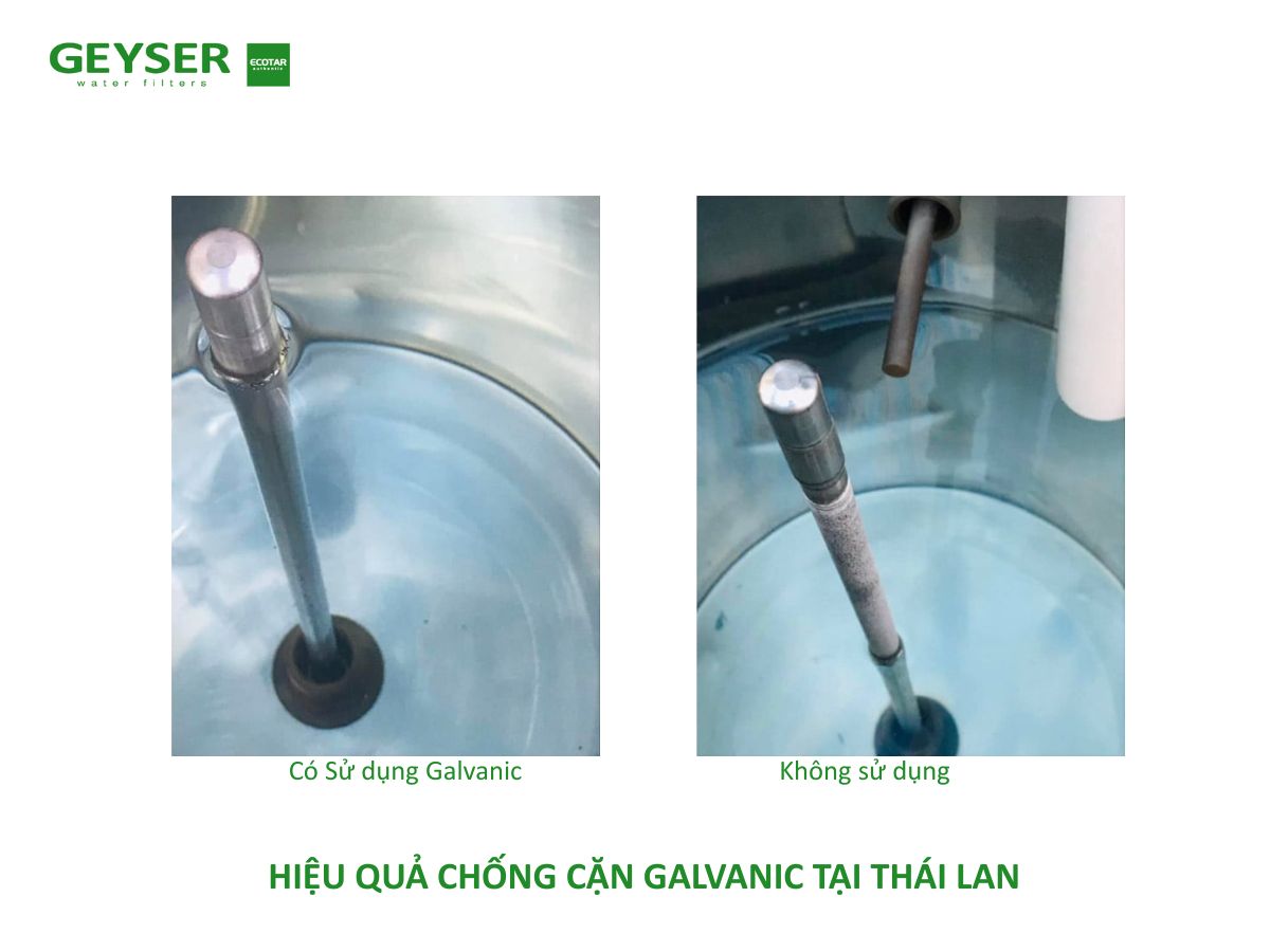 Chống bám cặn nước cứng công nghệ vật lý điện hóa từ trường Galvanic 10
