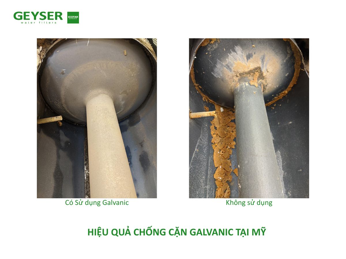 Chống bám cặn nước cứng công nghệ vật lý điện hóa từ trường Galvanic 7