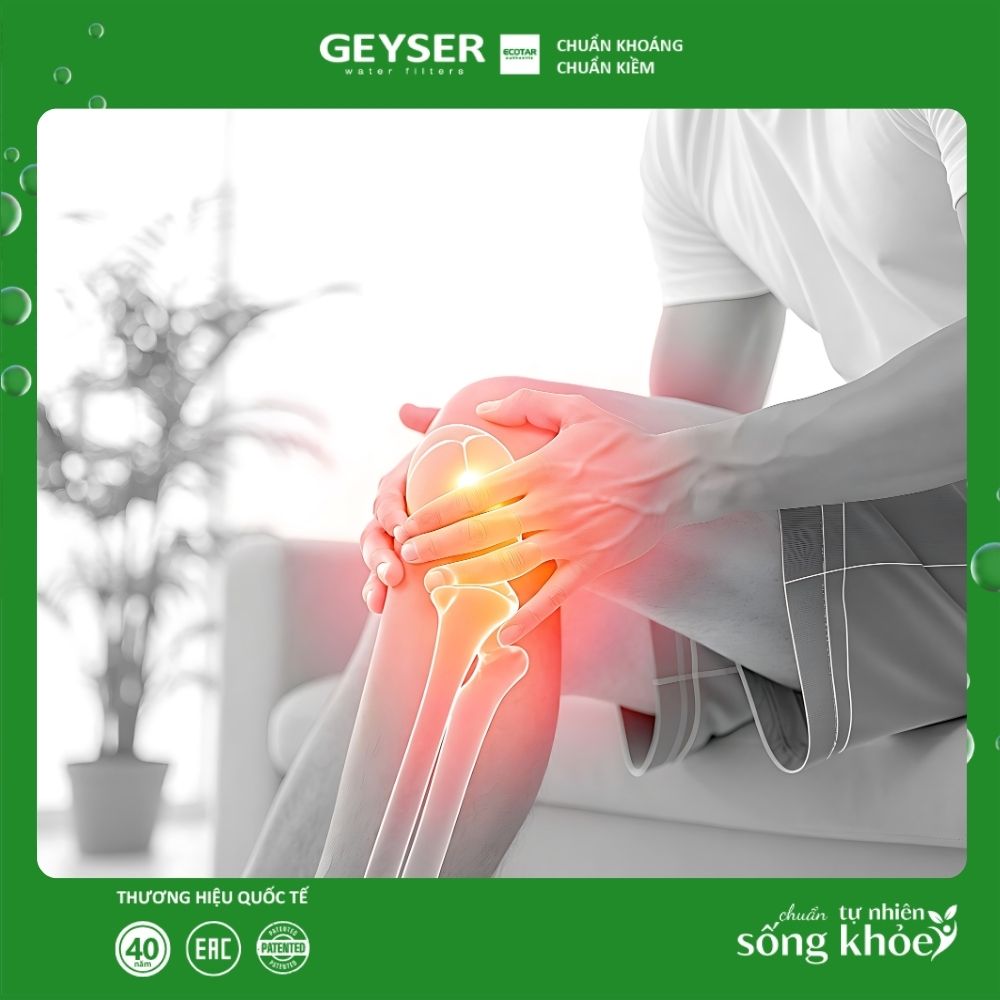 Uống nước tinh khiết mỗi ngày sẽ làm cơ thể thiếu canxi