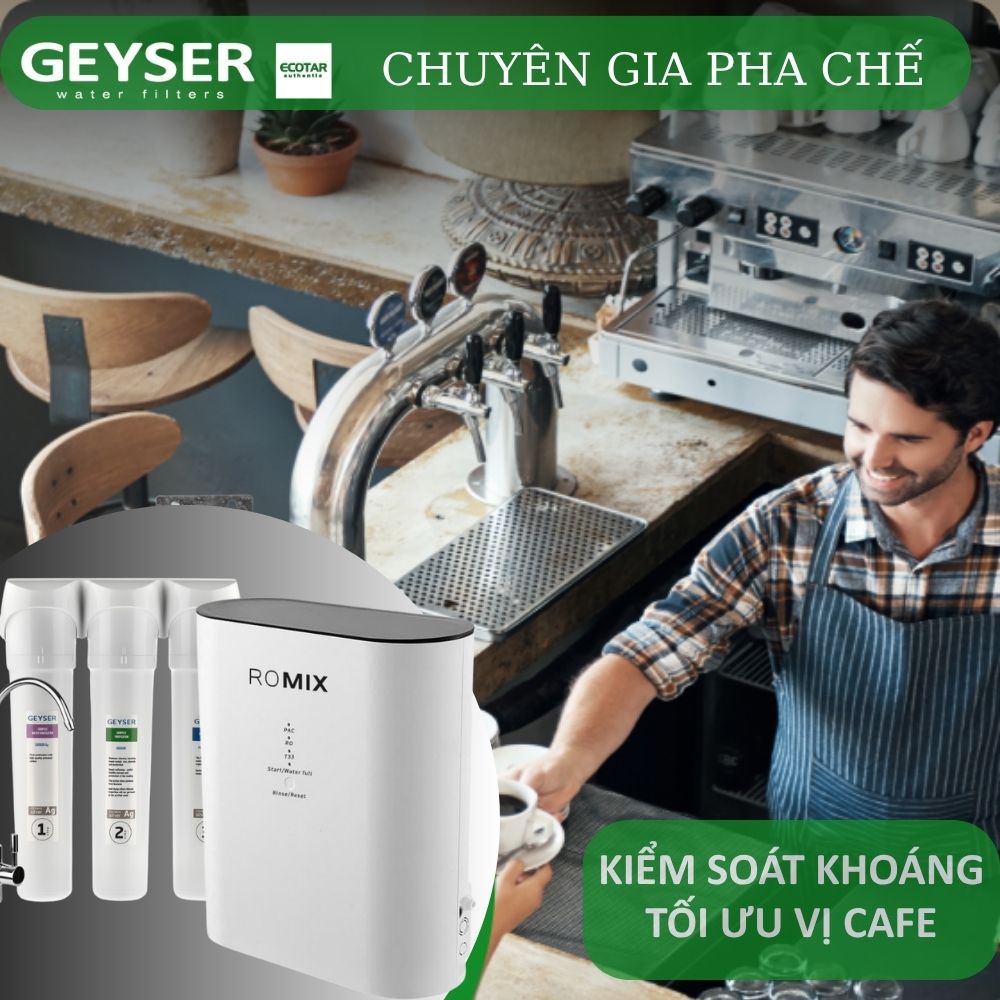 Máy lọc nước cho máy pha cafe Geyser Ecotar 9 ROMIX HoReCa